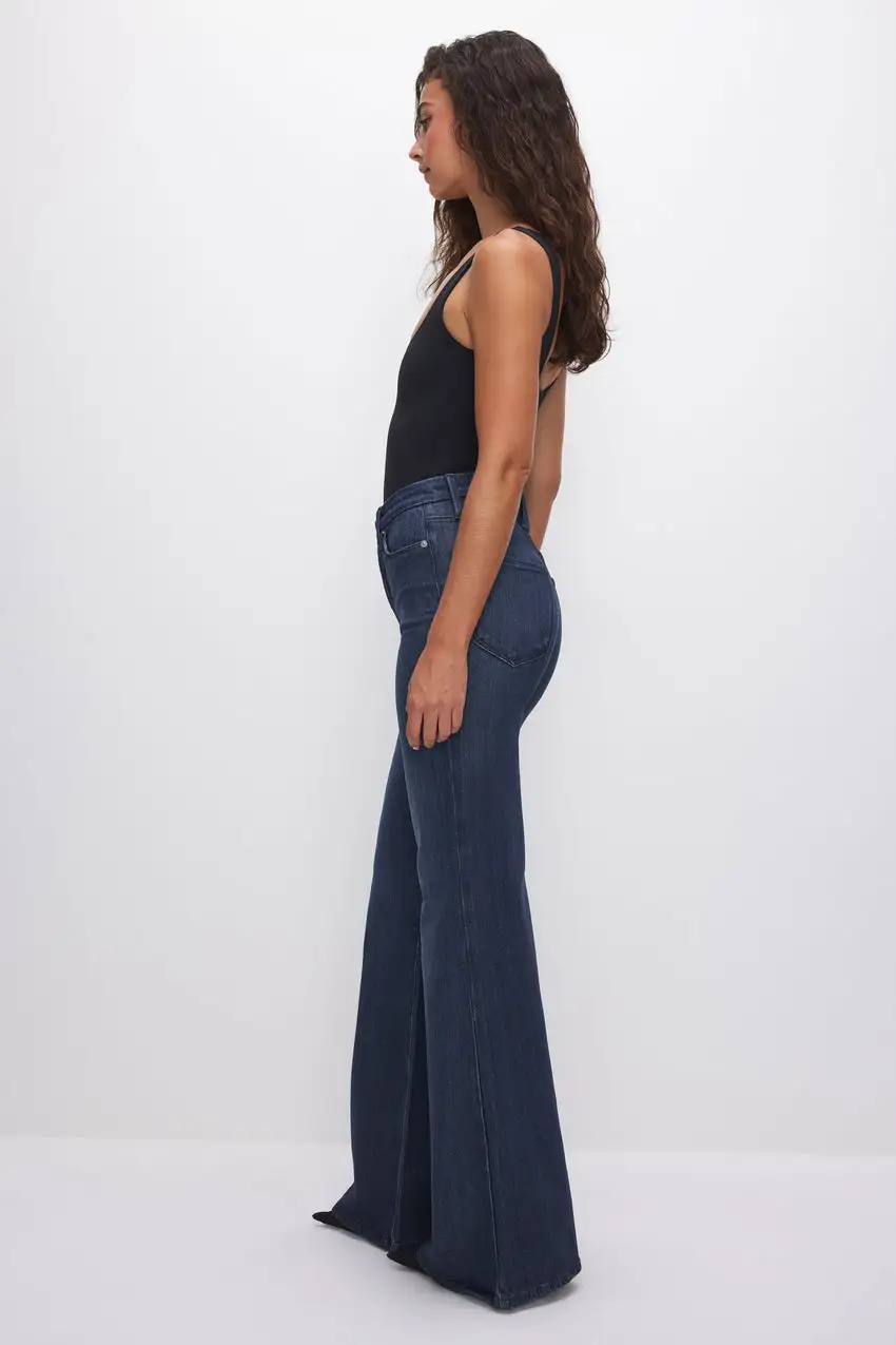 SOFT-TECH GOOD WAIST PALAZZO JEANS