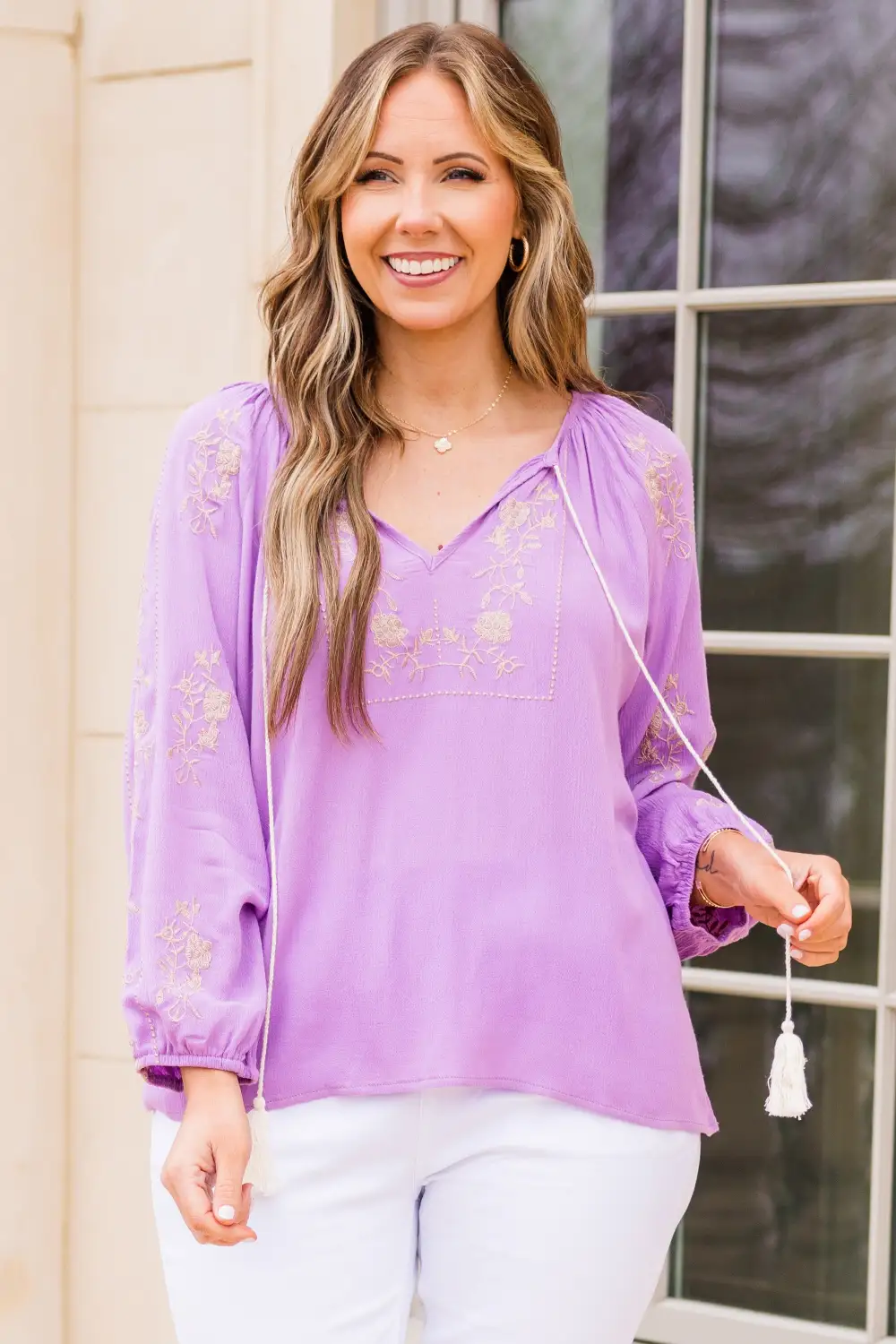 Float Away With Me Top, Lavender