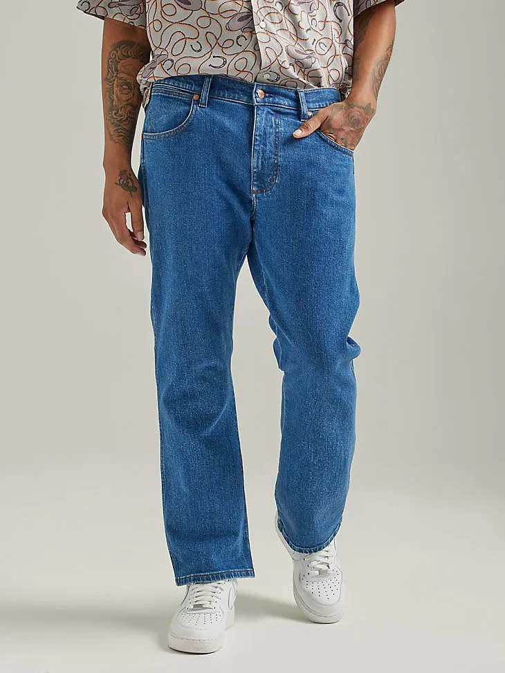 MEN'S LOOSE FIT JEAN IN COWBOY MID WASH