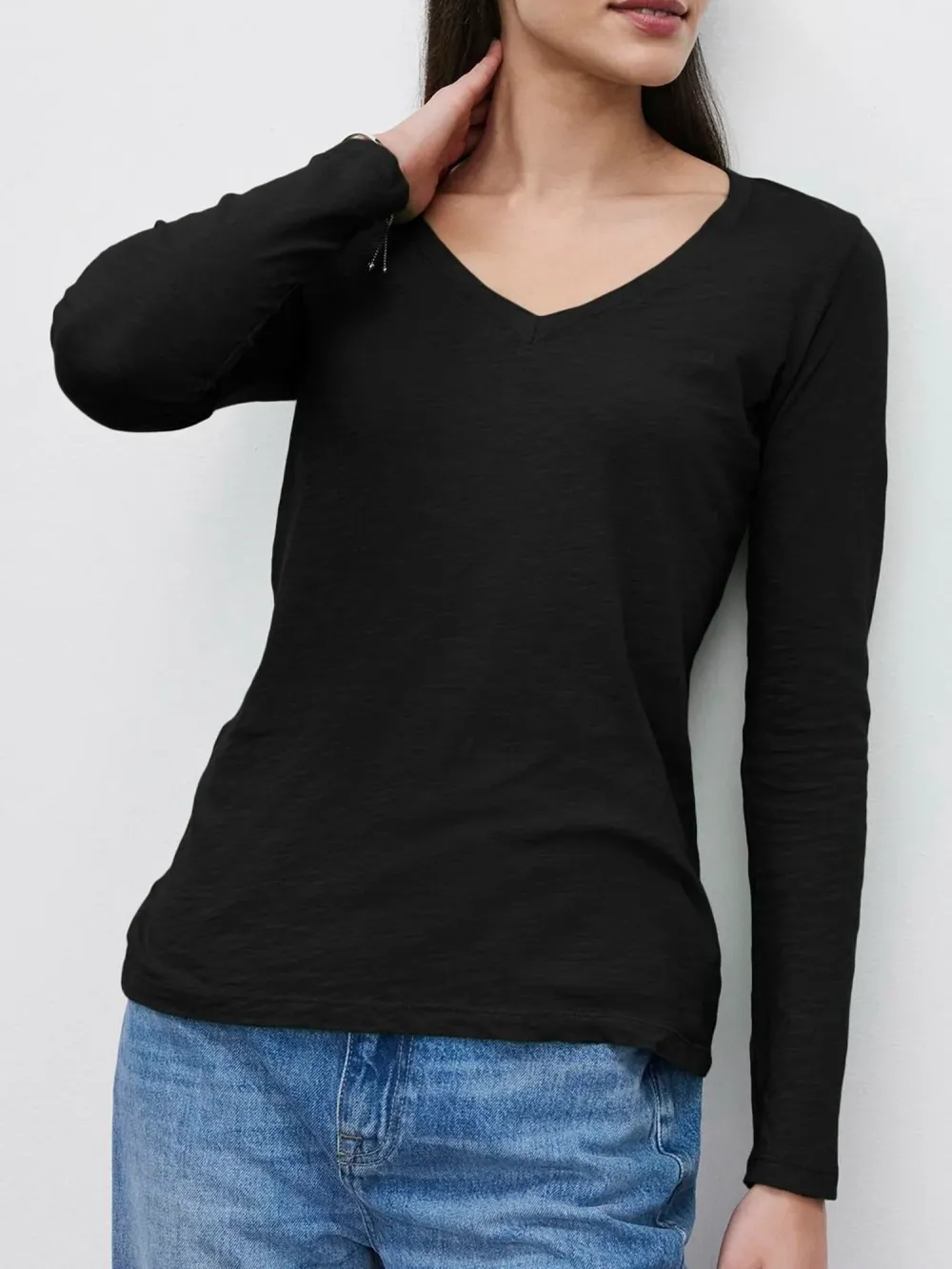 Blaire Textured Cotton Tee