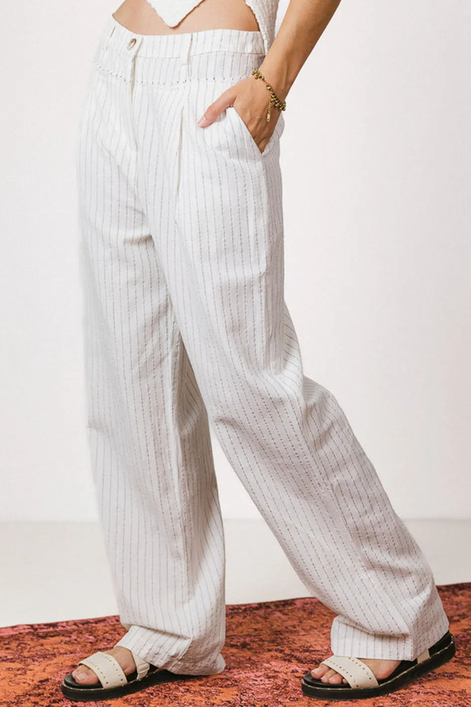 REED WIDE LEG PANTS