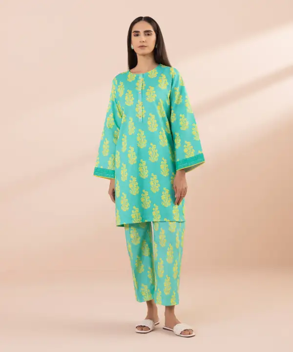 2 Piece - Printed Lawn Suit