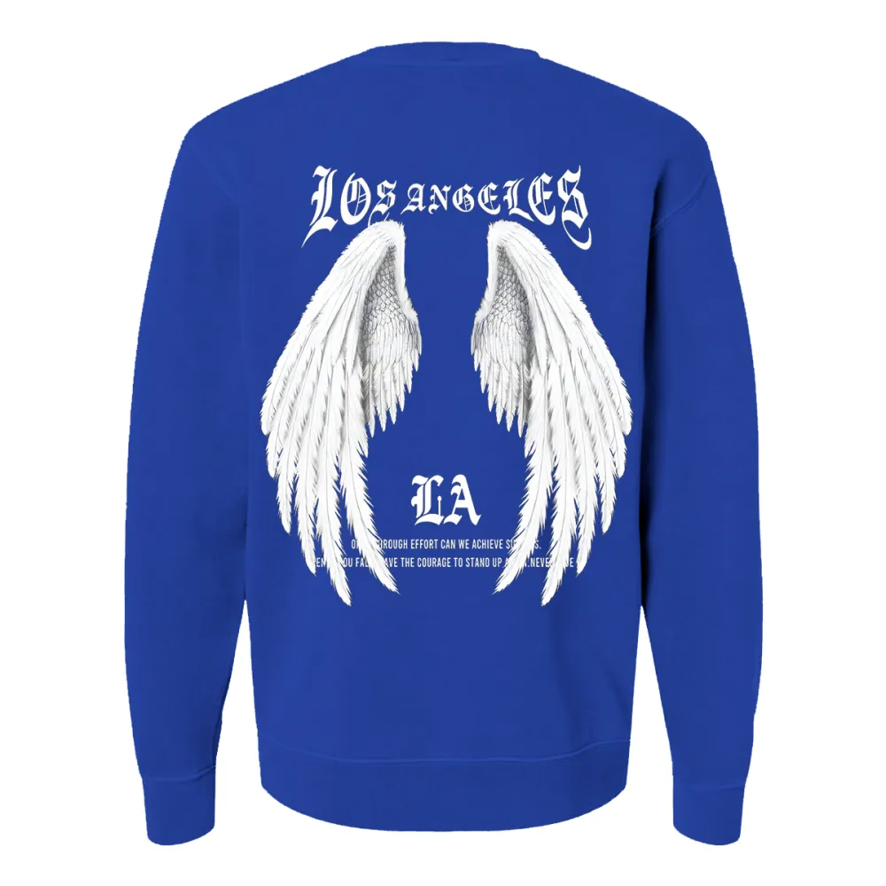 LOS ANGELES DESIGNED PATTERN PRINTED SWEATSHIRT 02