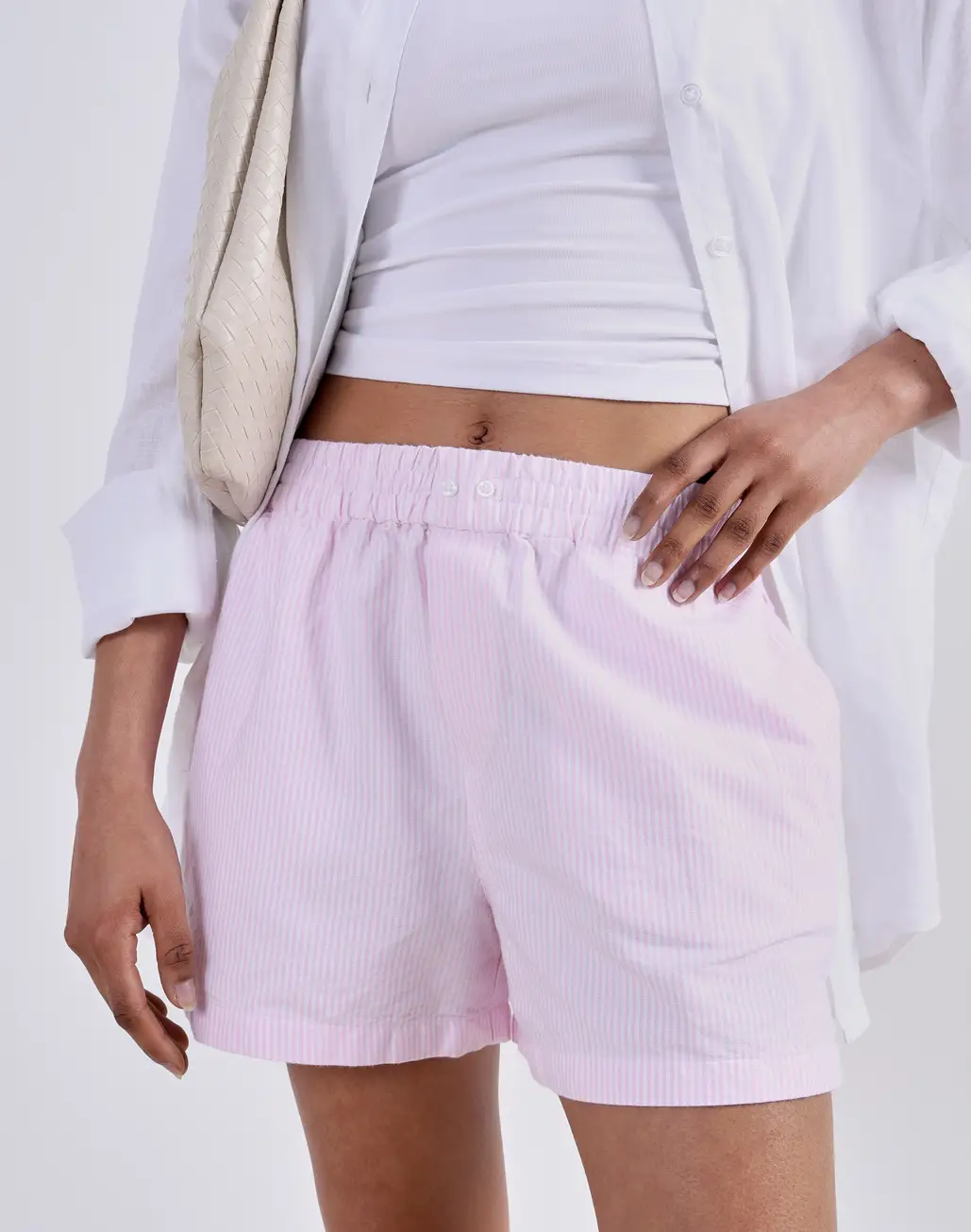 Cotton Stripe Boxer Short