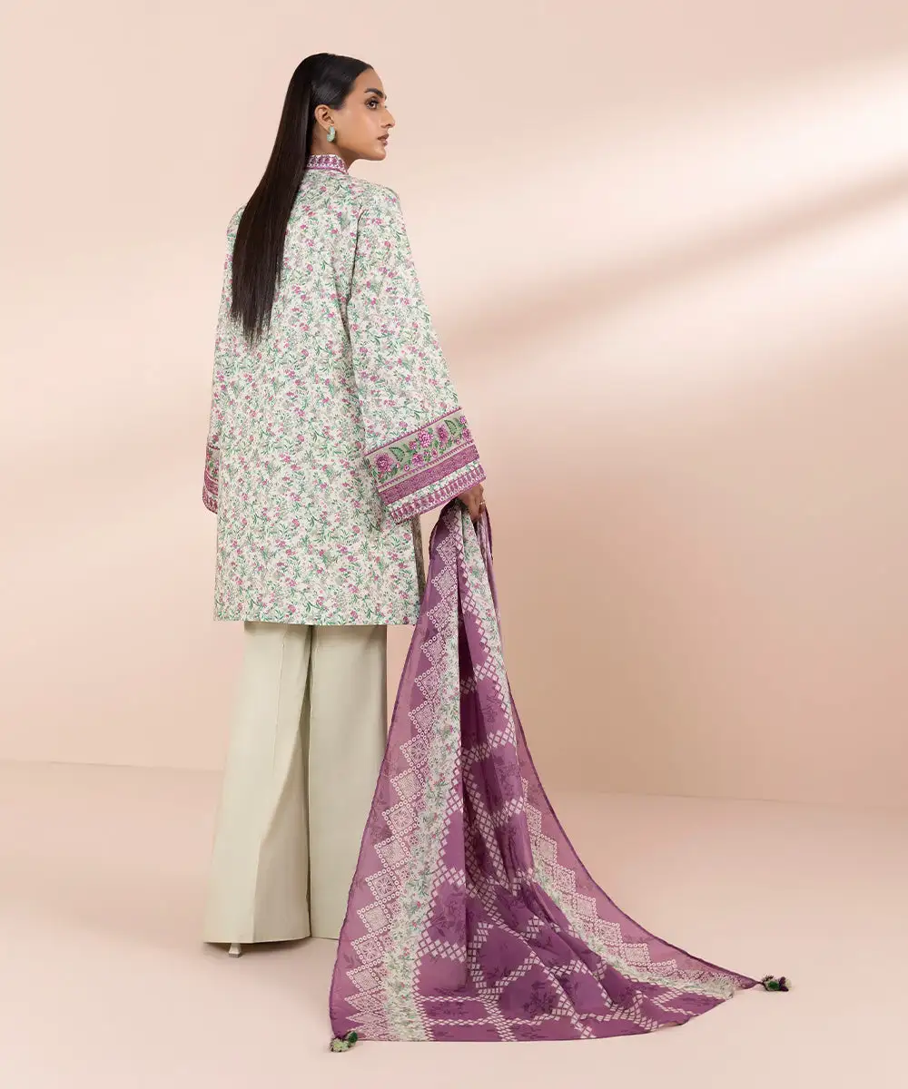 2 Piece - Embroidered Lawn Suit