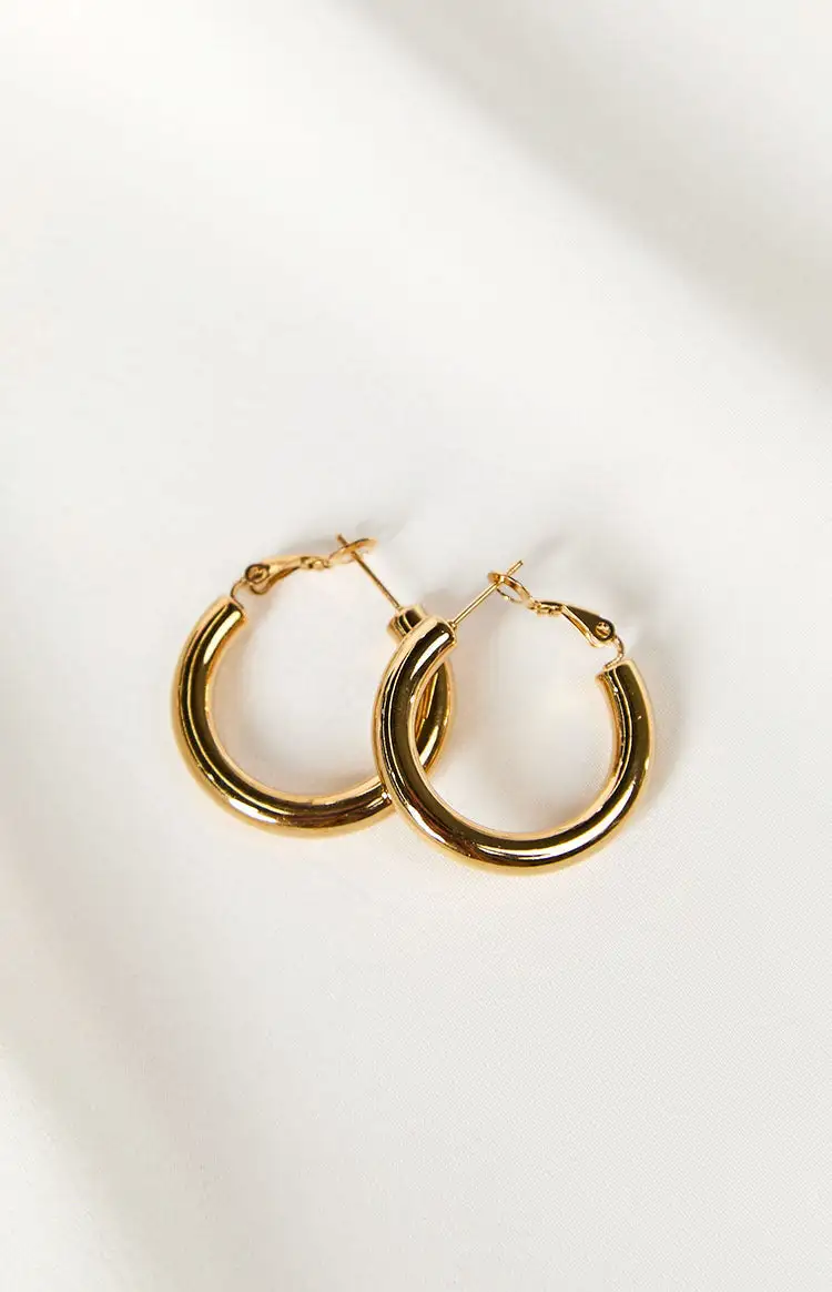 Mateo Gold Hoop Earrings