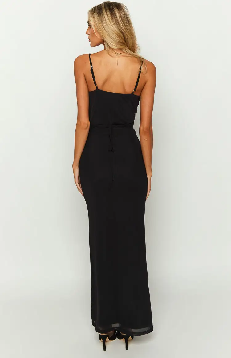 Dilara Black Maxi Dress