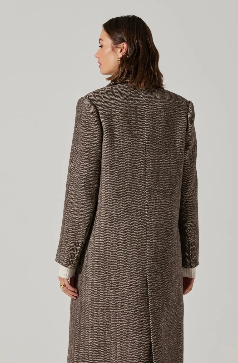 Morana Herringbone Coat