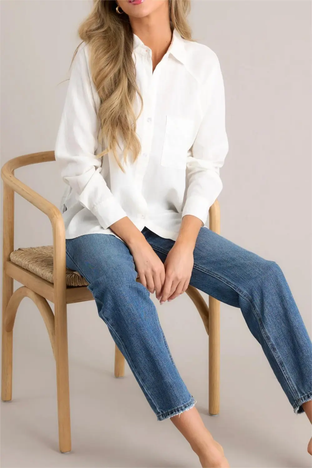 Z-SUPPLY THE PERFECT WHITE LINEN TOP