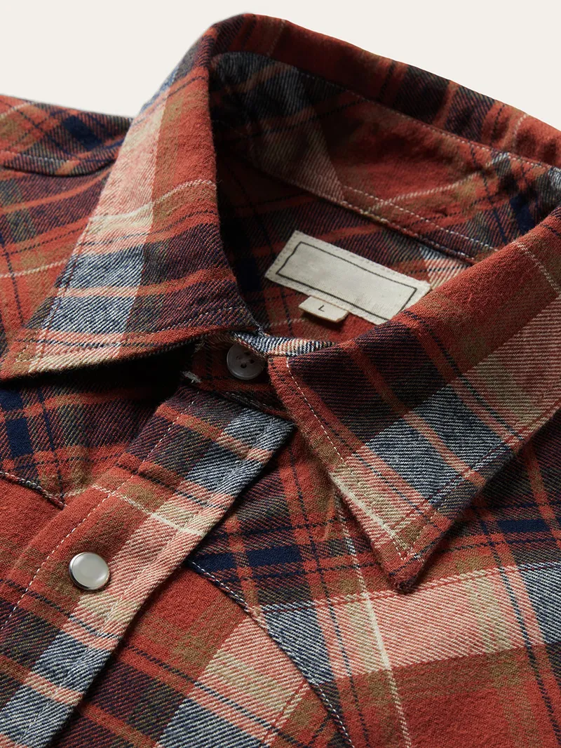 Men's Brushed Twill Plaid Shirt