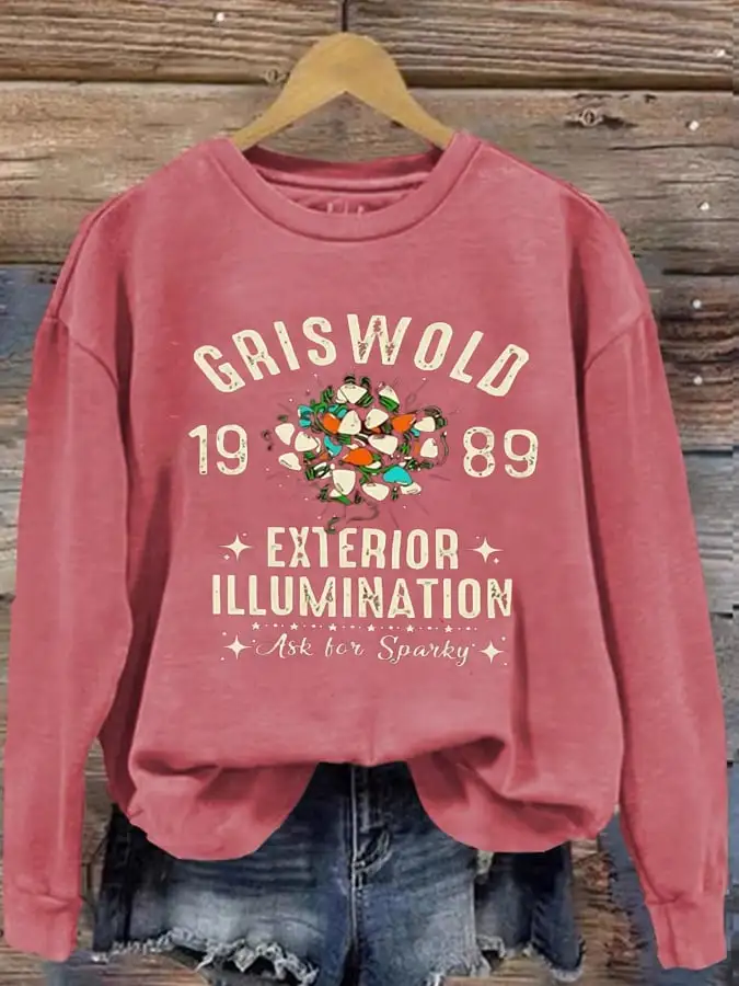 Women's Christmas Long Sleeve Sweatshirt