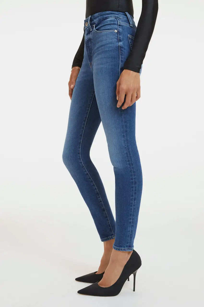 GOOD WAIST SKINNY LIGHT COMPRESSION JEANS