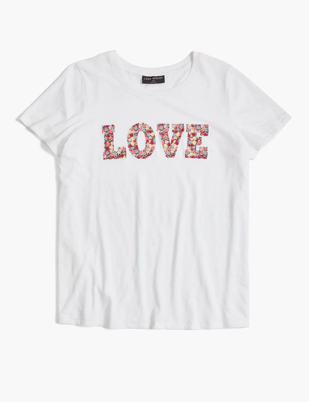 Modern Love Embroidered Graphic Tee