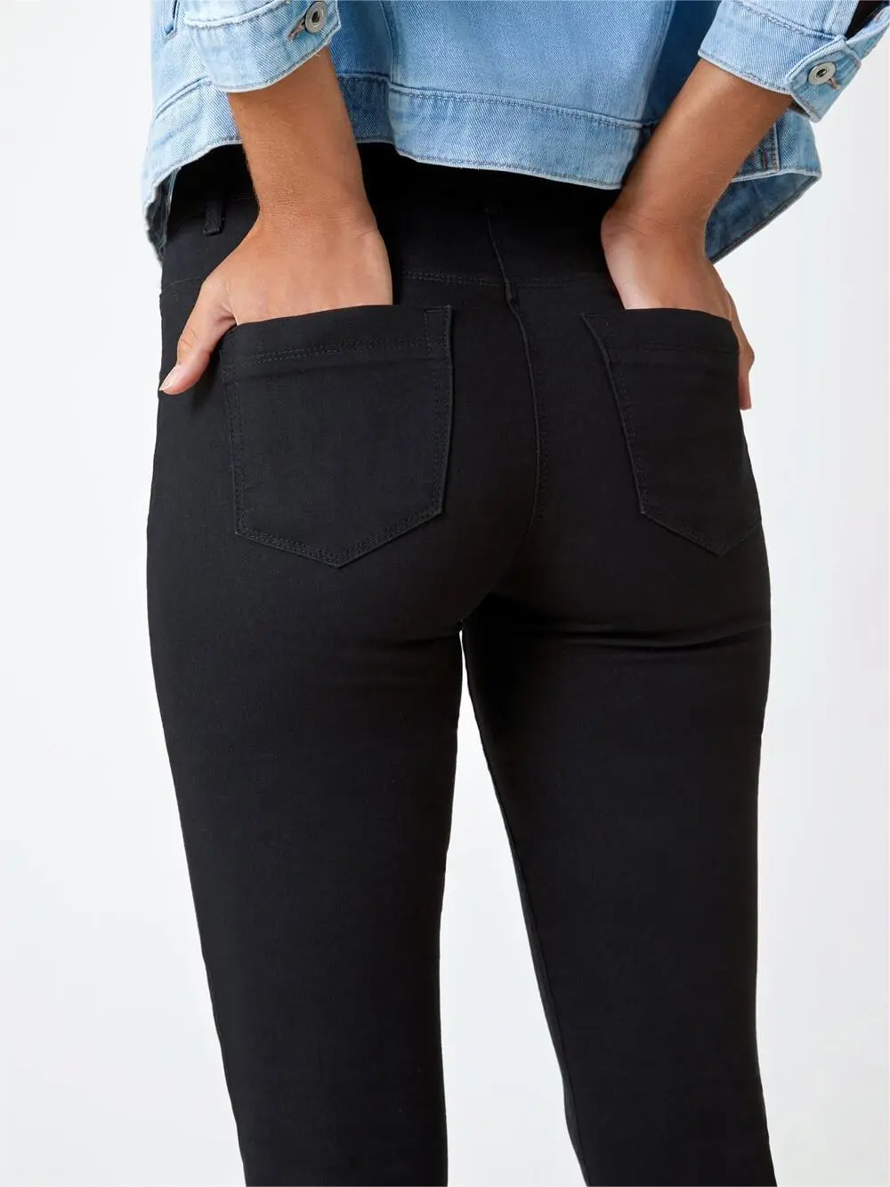 Slim fit trousers