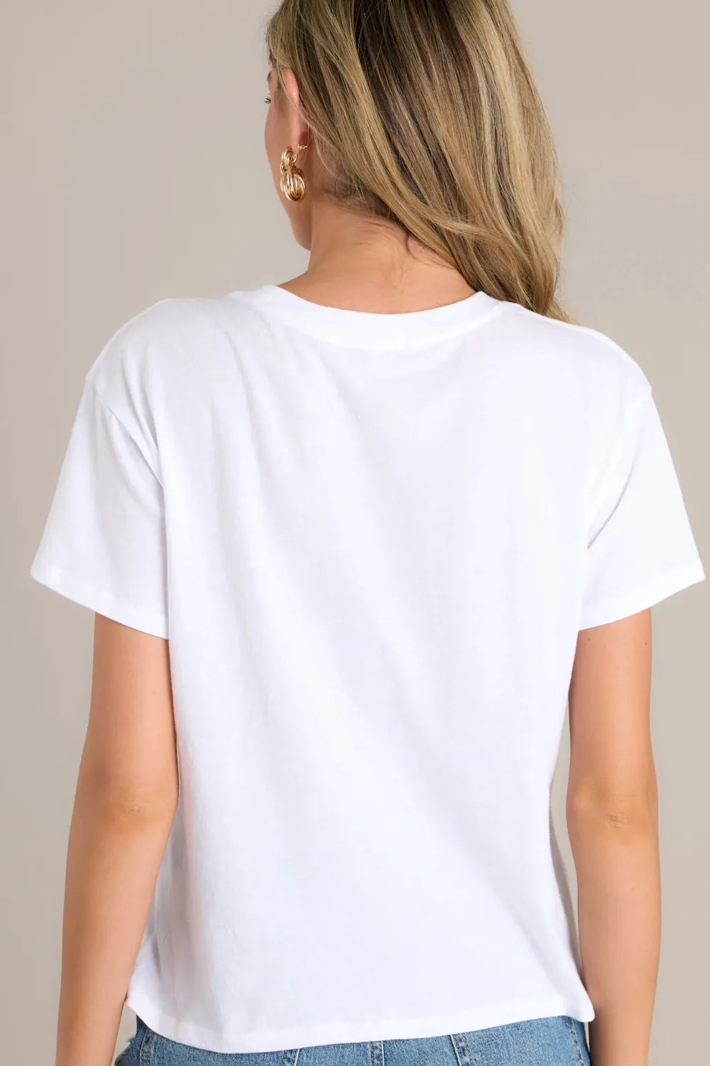 Z SUPPLY MY GO TO TEE IN WHITE