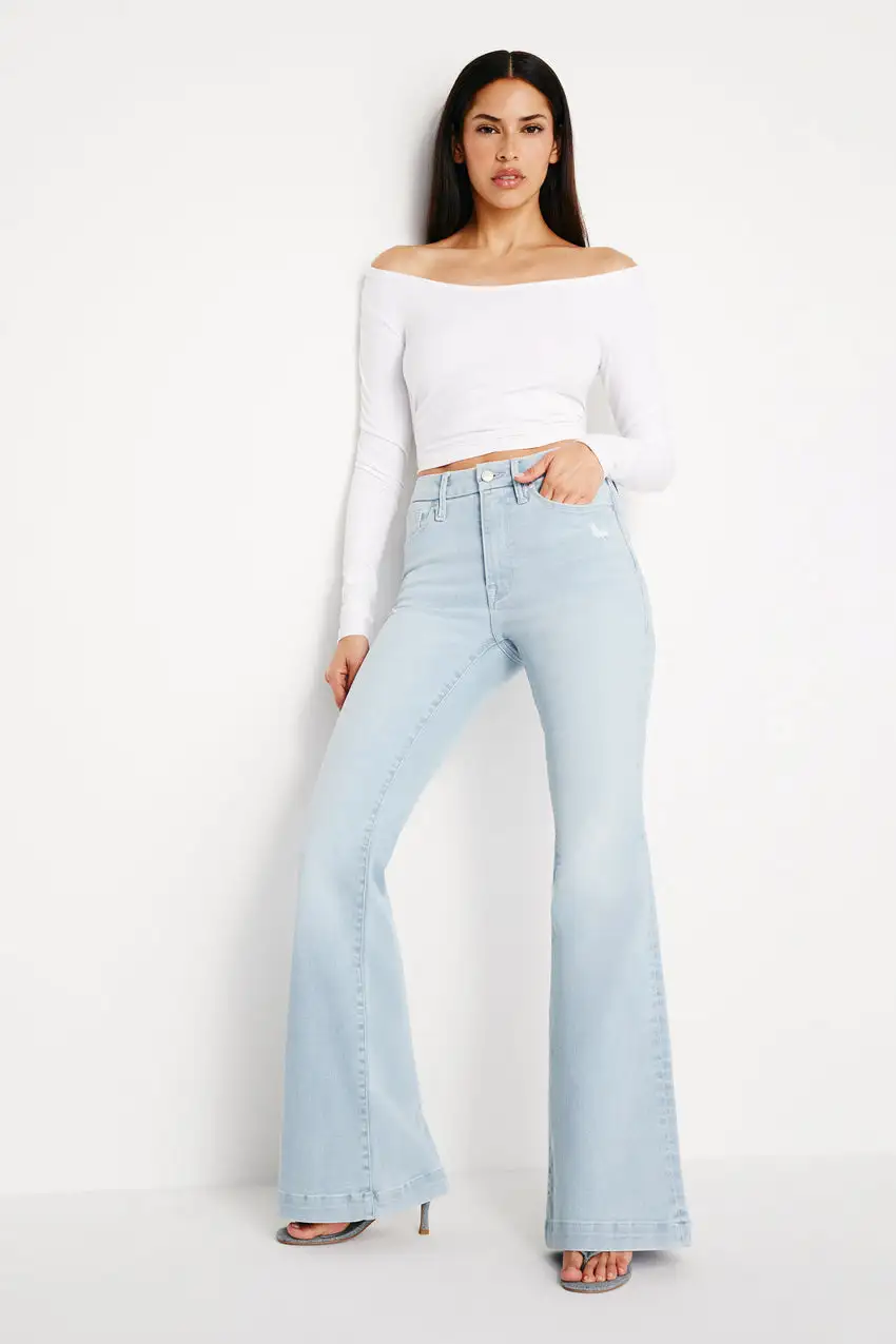 ALWAYS FITS GOOD LEGS FLARE JEANS