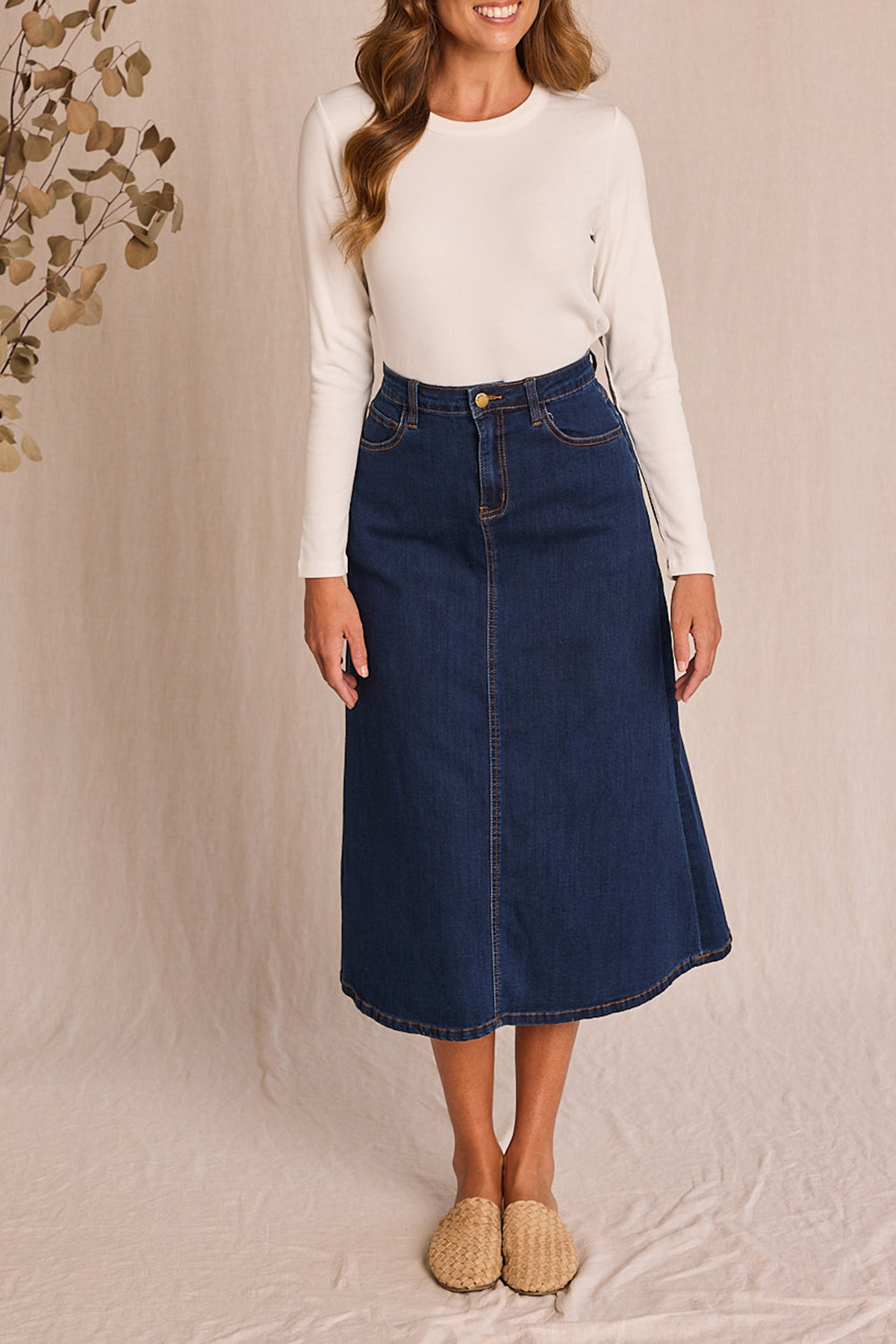 Everyday A-Line Denim Skirt Bundle