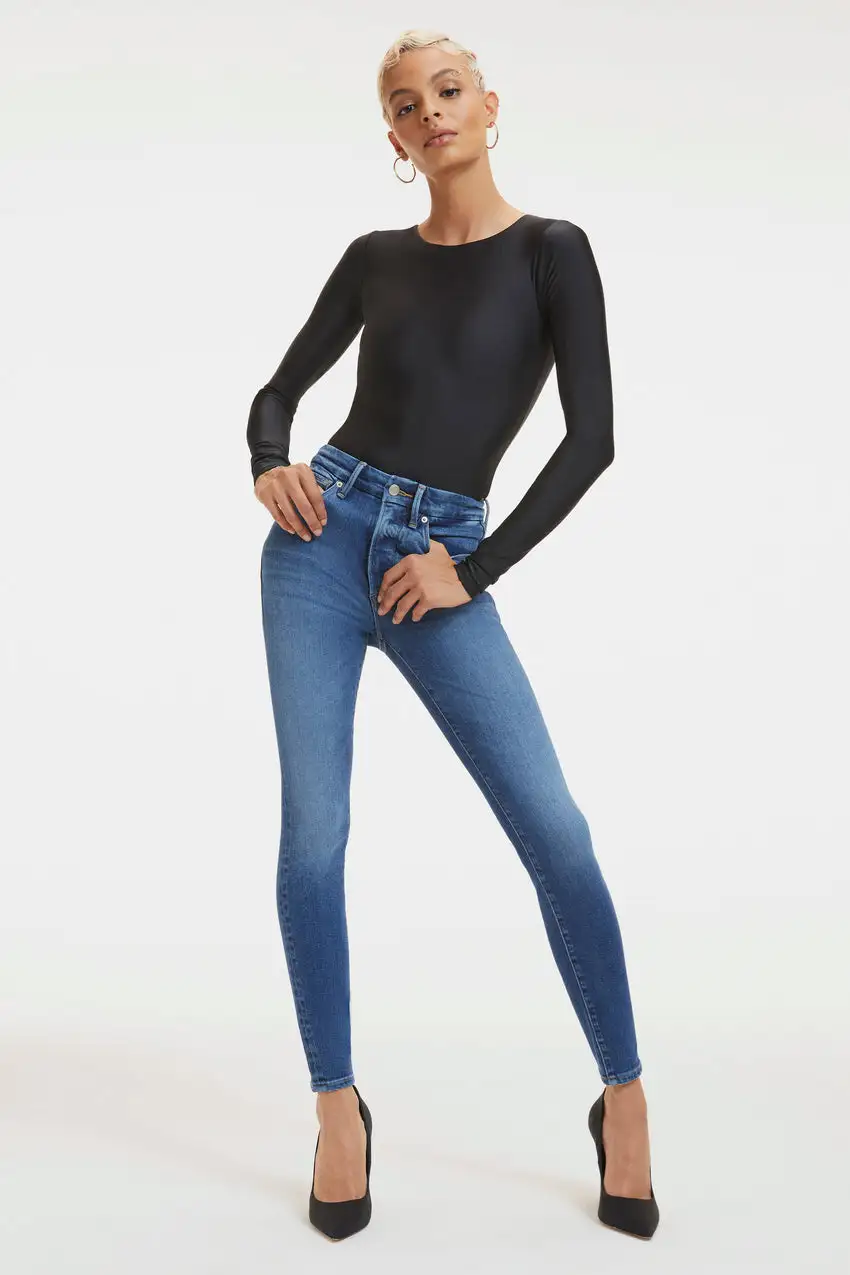 GOOD WAIST SKINNY LIGHT COMPRESSION JEANS