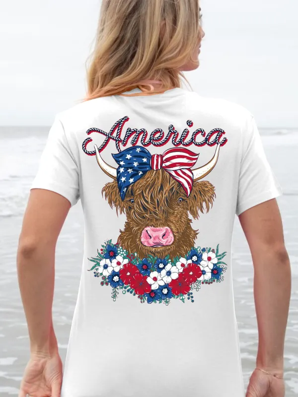 Americancow Conch Short Sleeve Tee