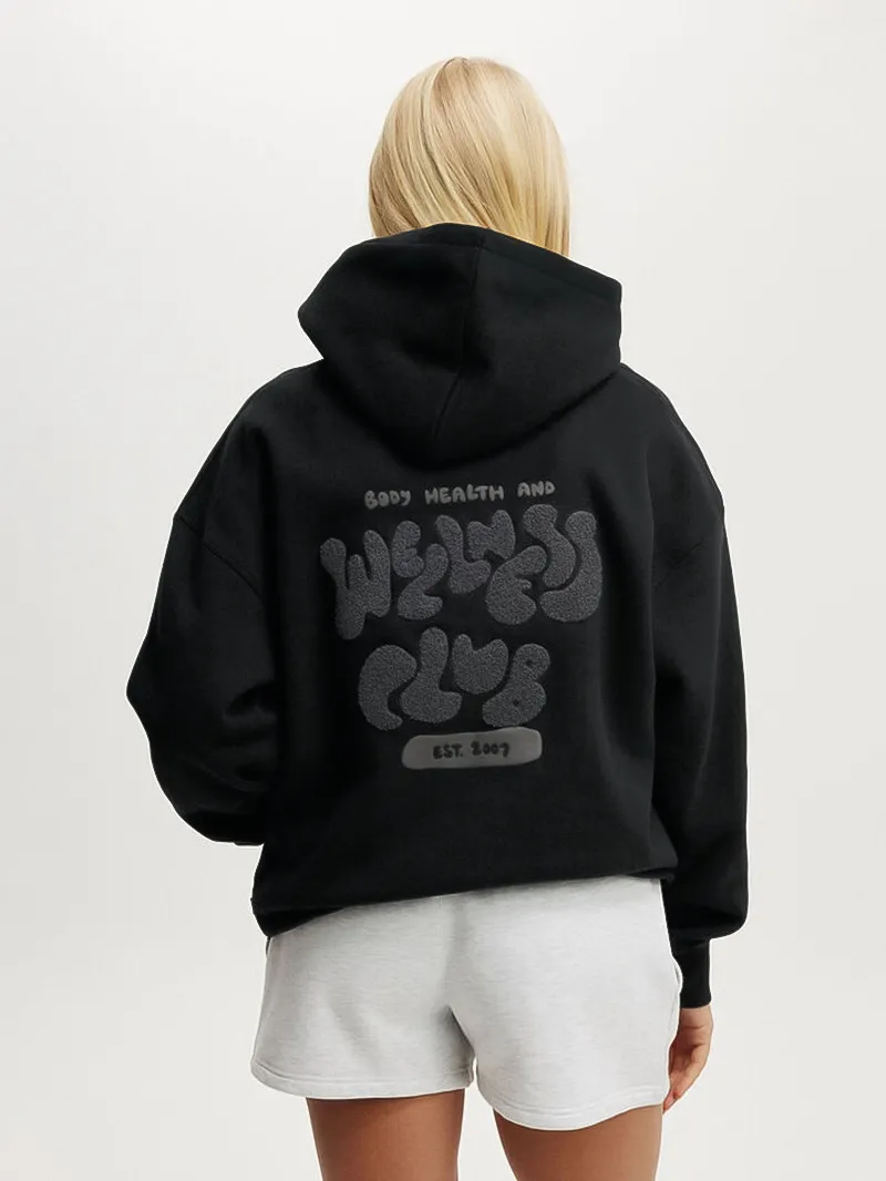 Plush Premium Graphic Hoodie