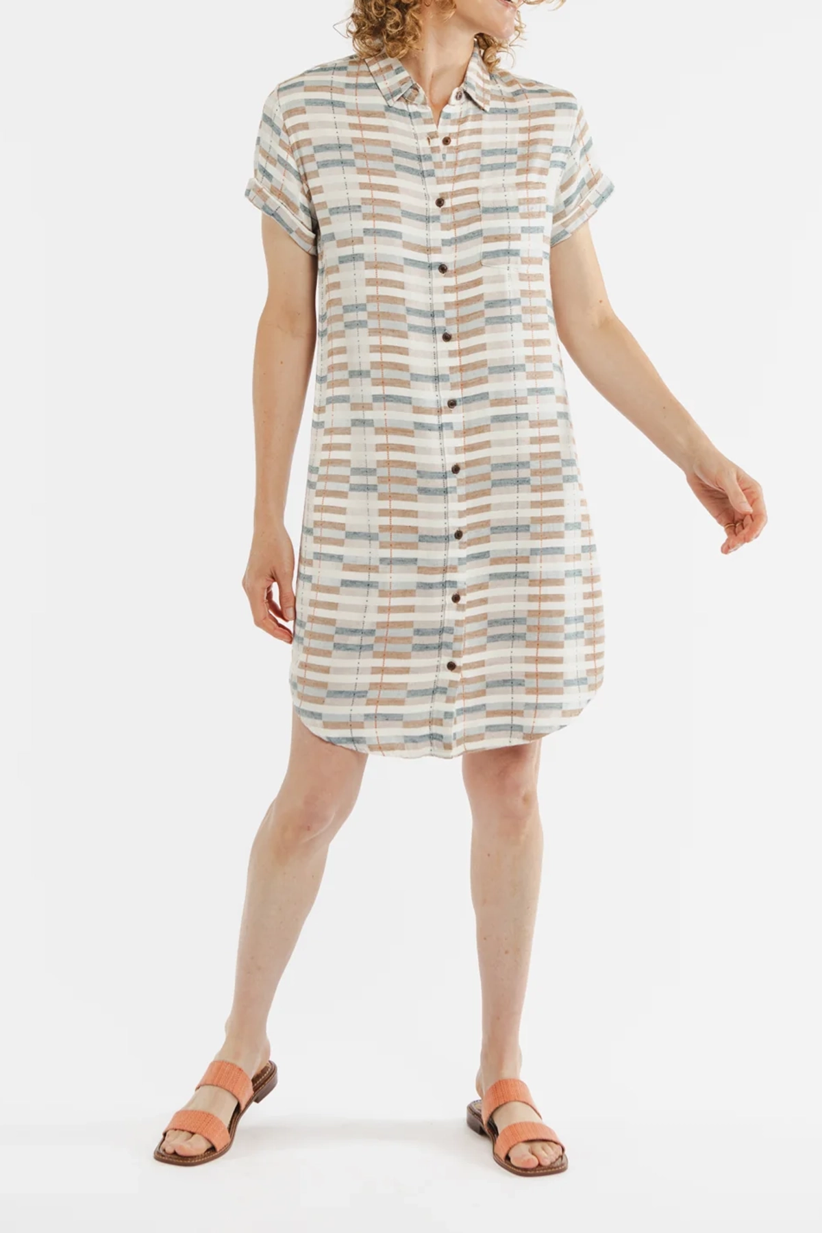 The Loren Shirt Dress