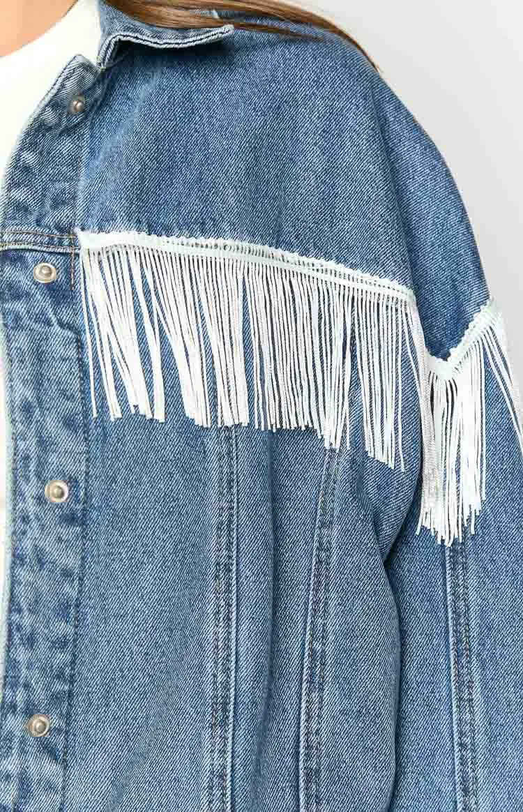 Western Ways Mid Wash Denim Jacket