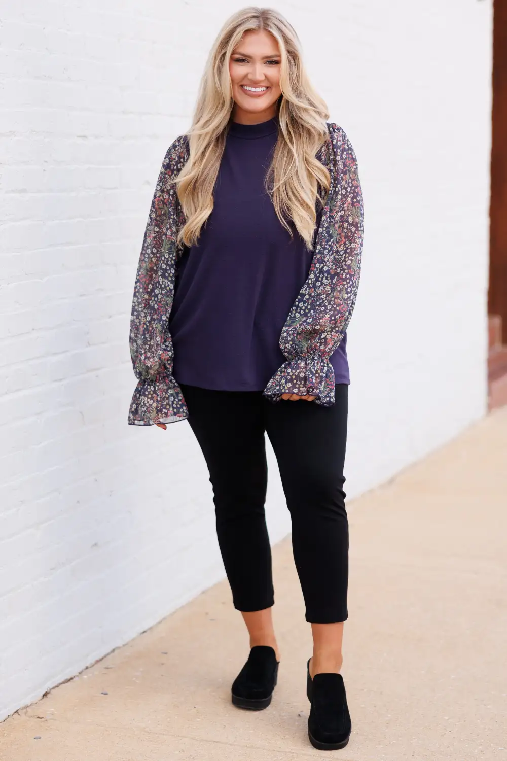 My Sweetest Dream Top, Dark Purple