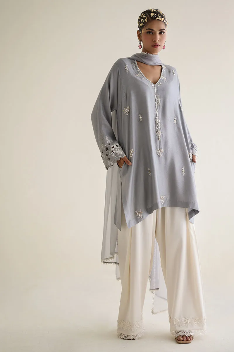 Embroidered khaadi shirt sets