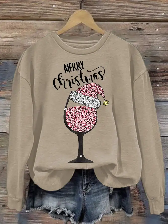 Women's Christmas Long Sleeve Sweatshirt