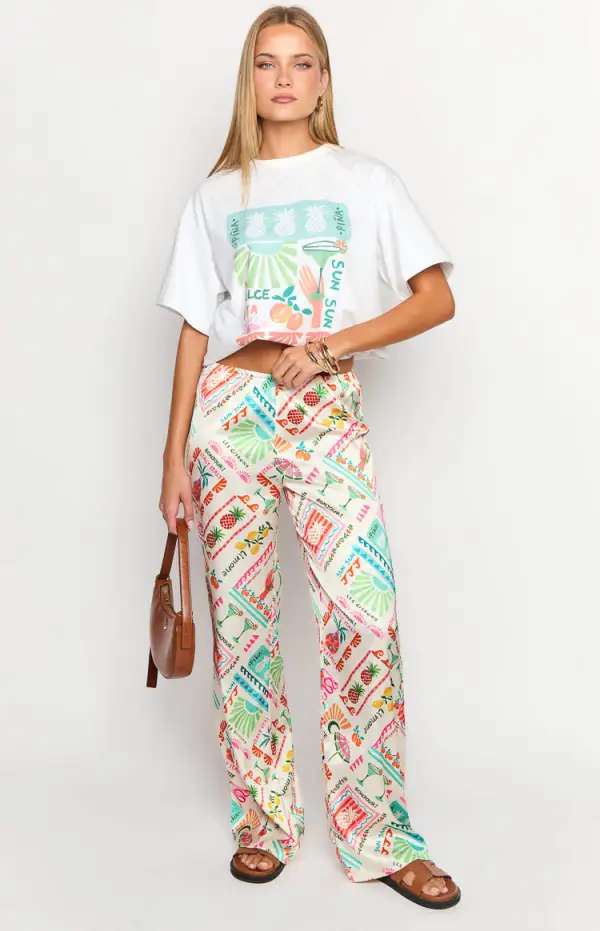 Bridget Dolce Vita Print Pants