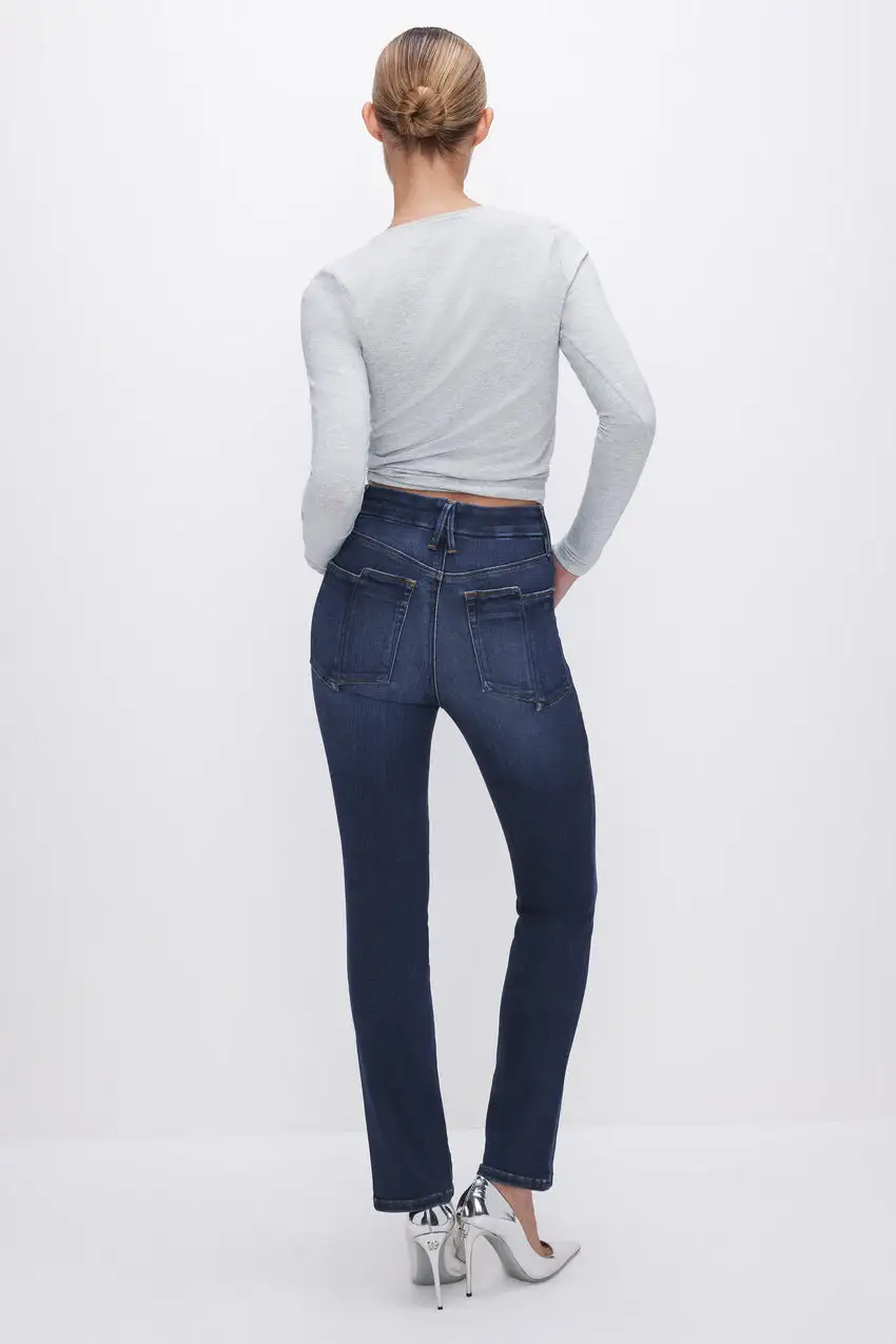 SOFT-TECH GOOD CLASSIC SLIM STRAIGHT JEANS