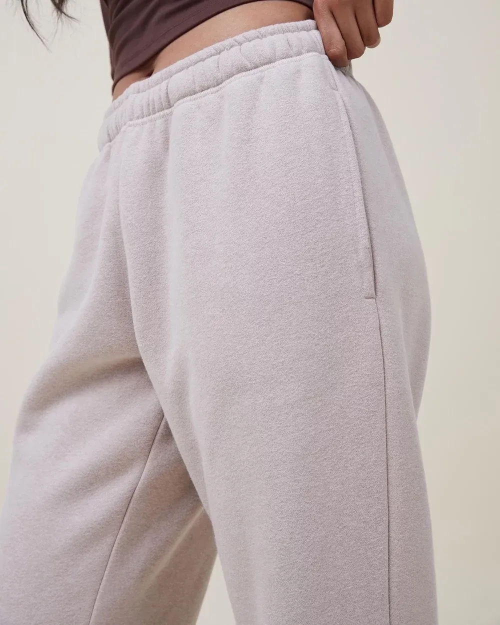 Plush Gym Track Pants