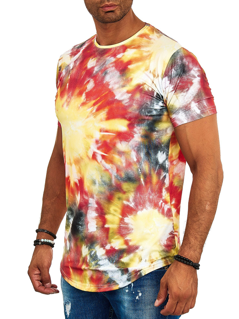 Men's tie dyed T-shirt