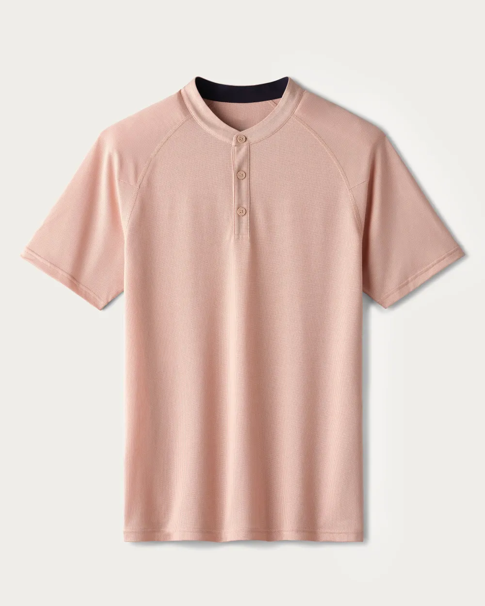 Stylish Men's T-shirts Buttoned In The Front