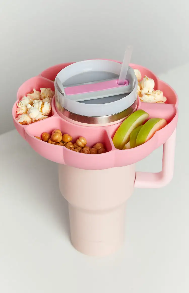 Beginning Boutique Miss Sippy Bubblegum Tumbler Snack Tray