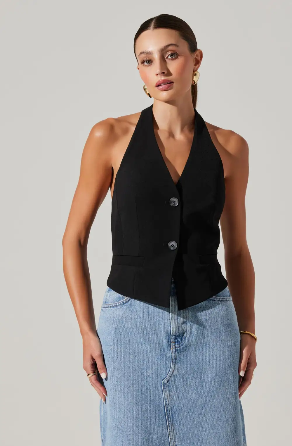 Tatum Halter Neck Vest