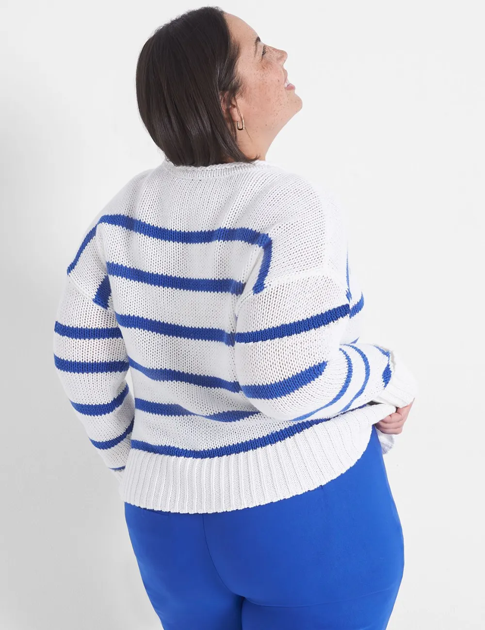 Classic Stripe Crew-Neck Sweater