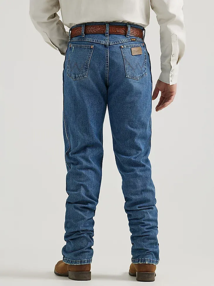 VINTAGE-INSPIRED COWBOY CUT® REGULAR FIT JEANS IN INDIGO BLUE