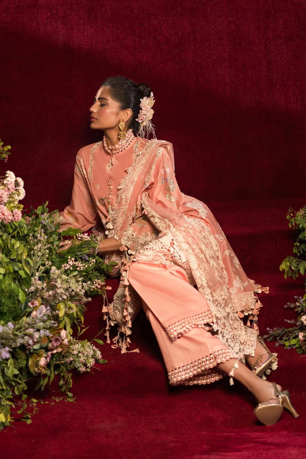 Luxury Embroidered Lawn Suits