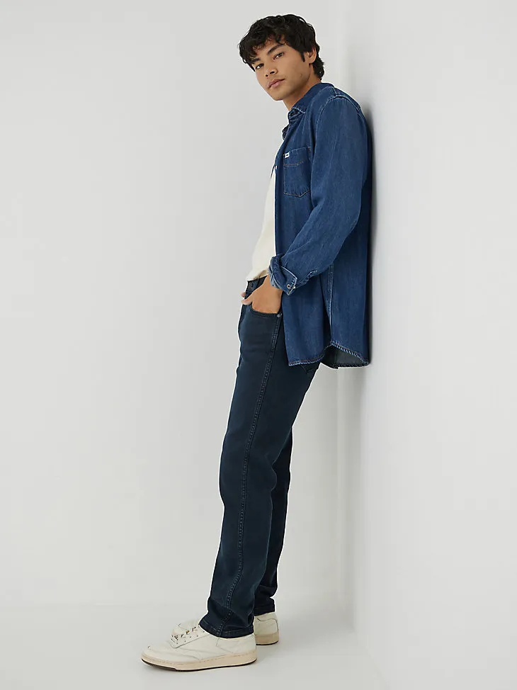 MEN'S GREENSBORO STRAIGHT LEG JEAN IN HARE