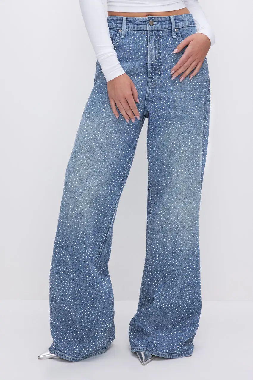 GOOD EASE RELAXED SPARKLE JEANS