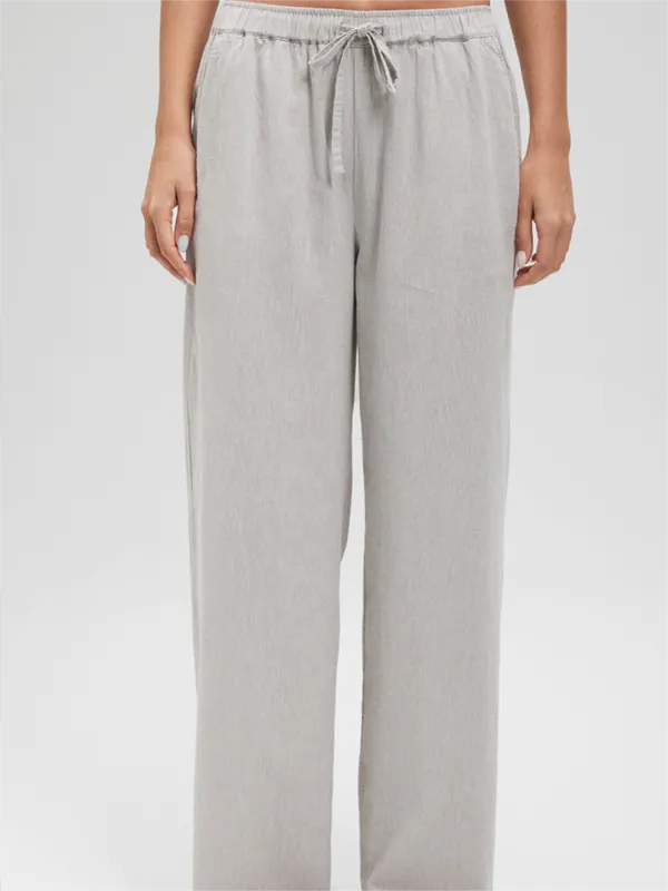 Woven Straight Leg Pants