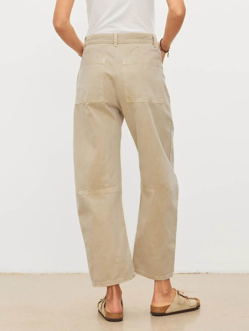 Brylie Sanded Twill Utility Pant