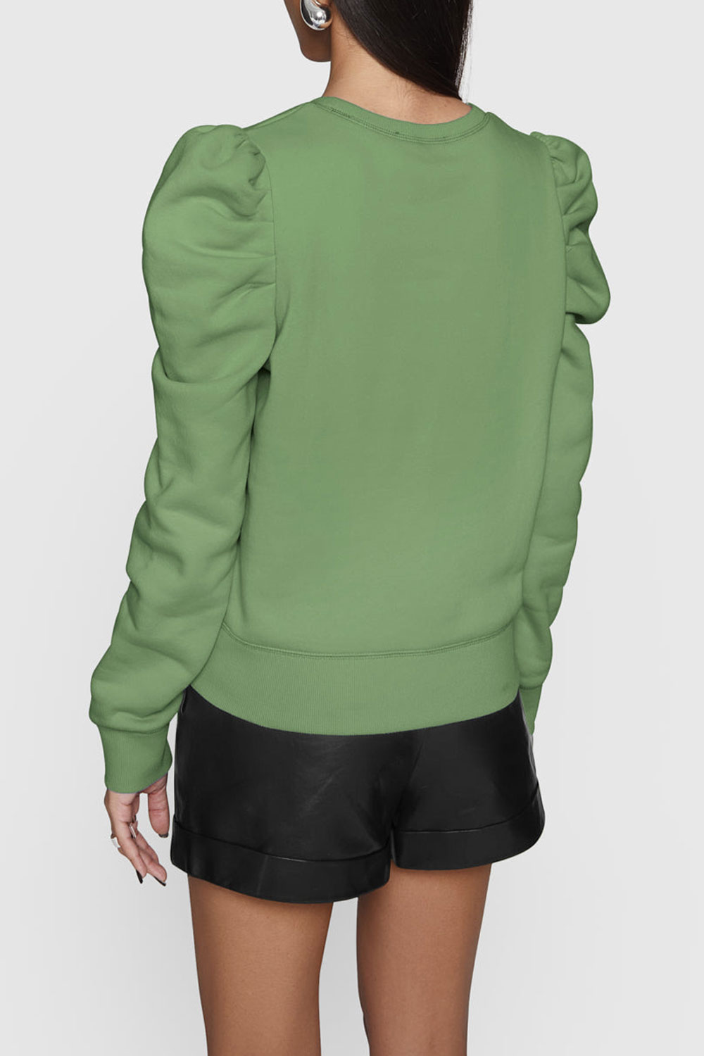 Green Long Sleeve Top