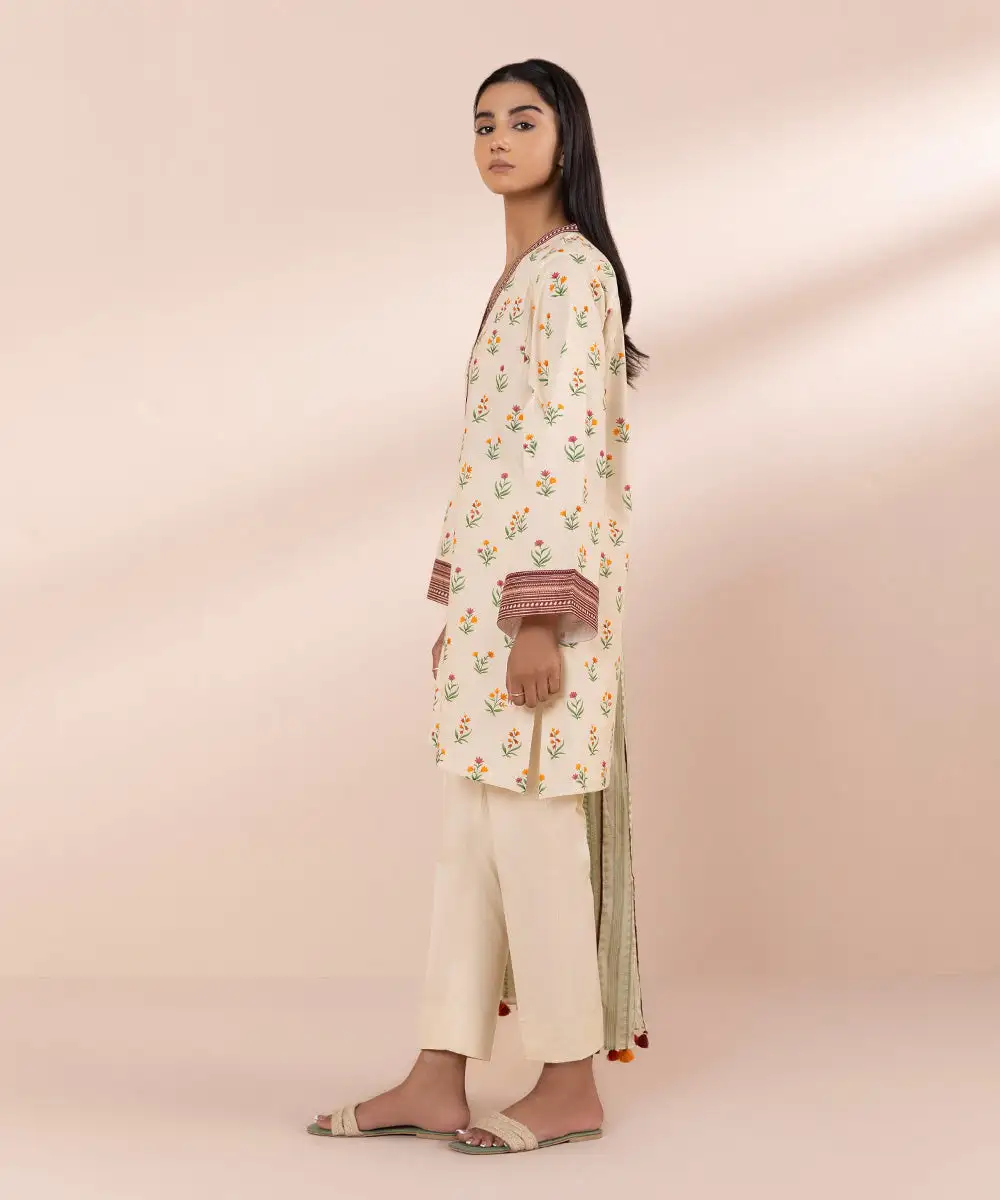 3 Piece - Printed Lawn Suit