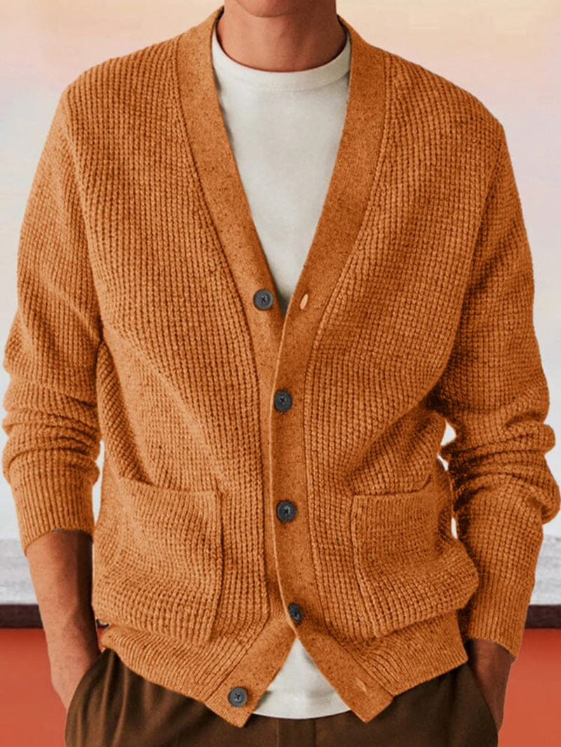 Knitted Cardigan Sweater - Perfect for Autumn