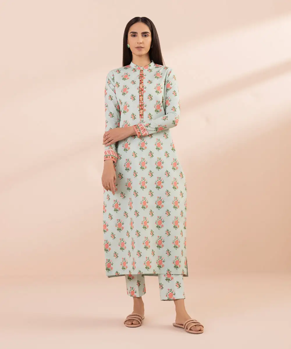 2 Piece - Printed Lawn Suit