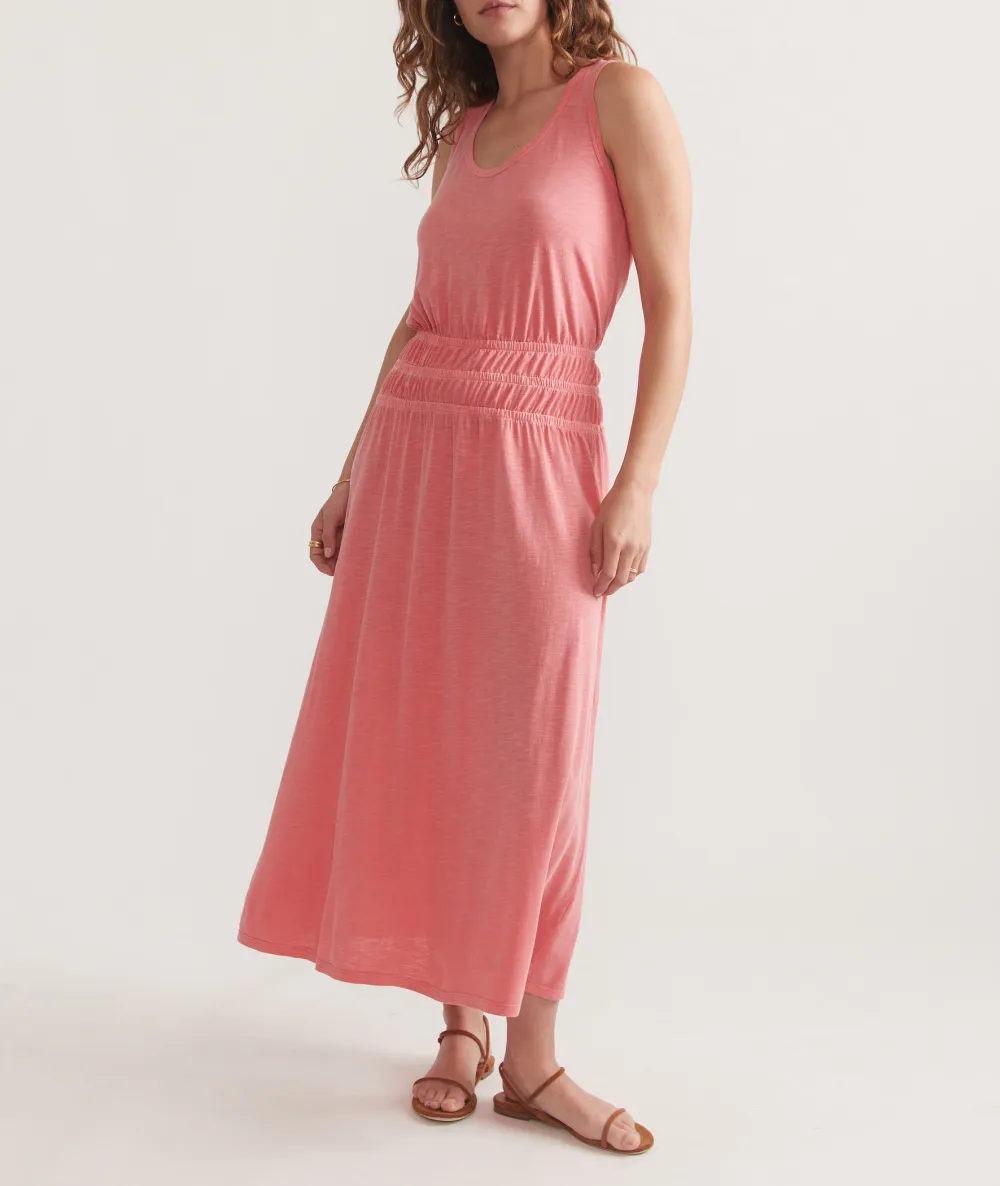 Juliet Slub Midi Dress