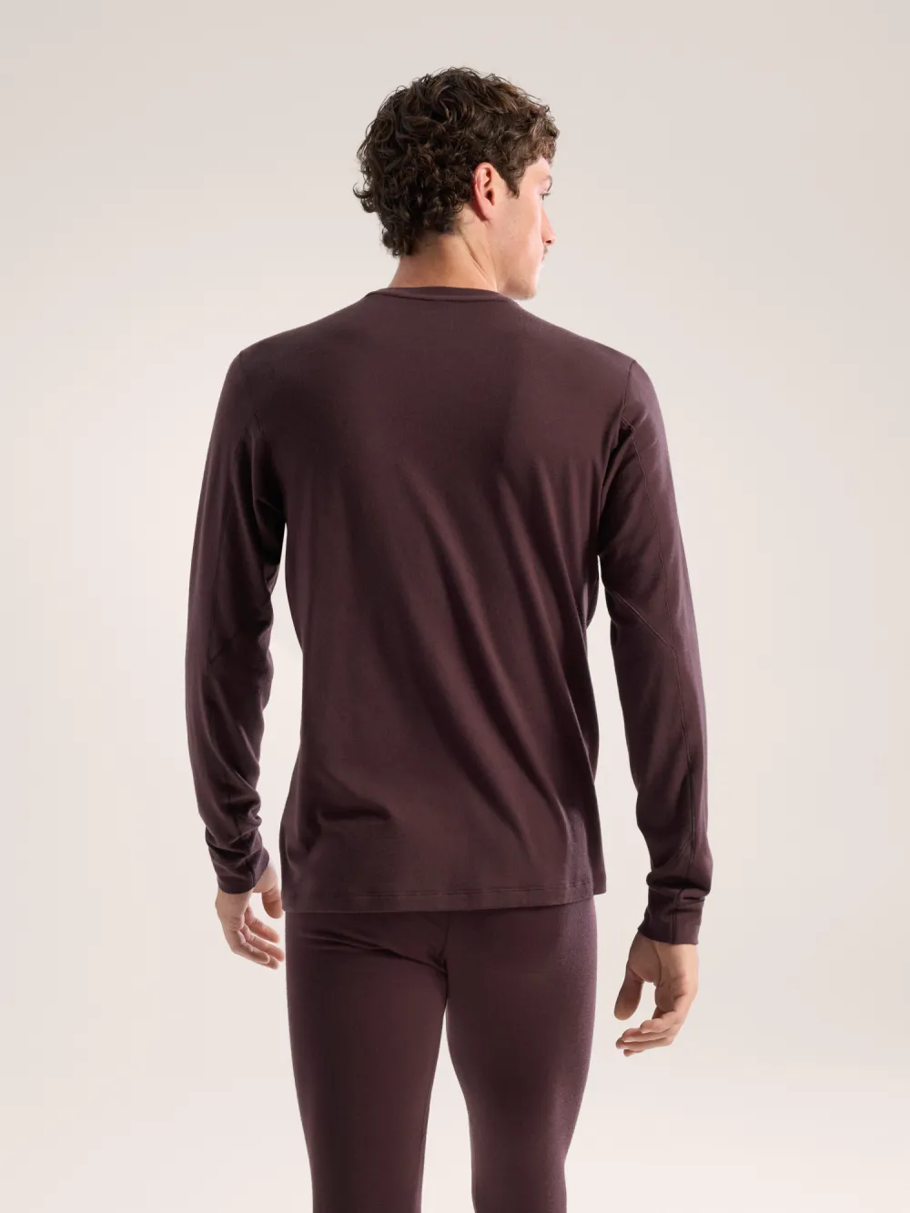 Rho Merino Wool Crew Neck LS Men's