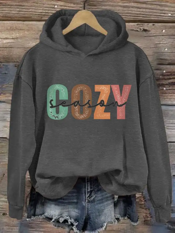 Women's Cozy Season Casual Hoodie